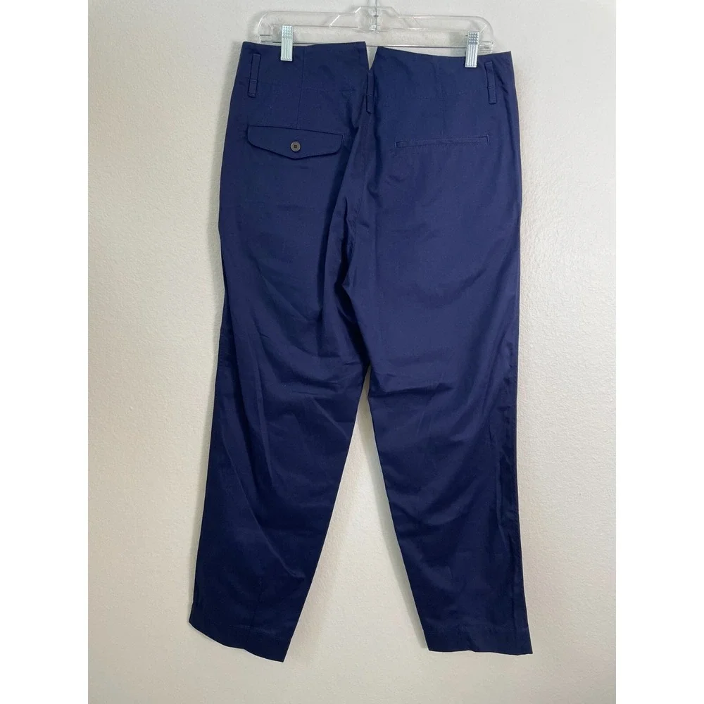 Golden Goose Deluxe Brand Womens Large High Rise Classic Chino Trousers Pants - Picture 2 of 7